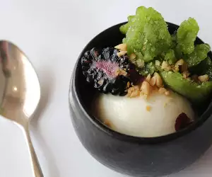 The Korean menu at Galvin at Windows