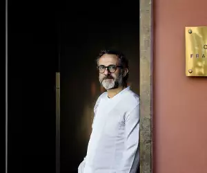 Massimo Bottura of Osteria Francescana, shot by Paolo Terzi