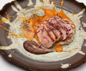 Duck korma at Vineet Bhatia London