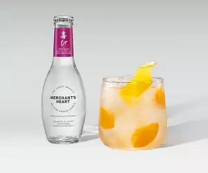 Merchant's Heart's bourbon and pink peppercorn cocktail