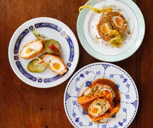 Scotch eggs from Jikoni