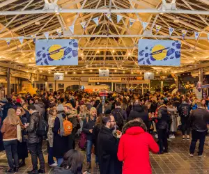 The Foodism 100 awards night, held at Greenwich Market on 24 January 2019