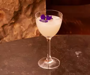 Pachamama's Carolina cocktail with Patrón tequila