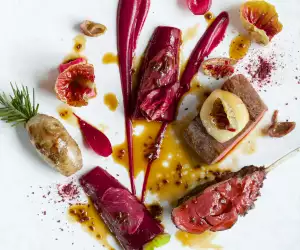 A dish from The Ledbury