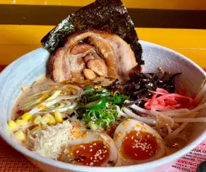 One of the best ramens in London at Kaubōi Ramen