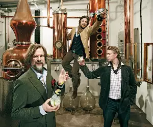 The founders of Sipsmith Gin