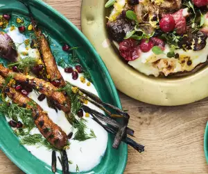 All veg-centric small plates at Wild by Tart restaurant in Eccleston Yard