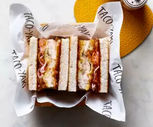 Katsu sando at Taco Yaki