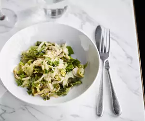 Rondo, Holborn | crab and sauerfennel salad | Steven Joyce