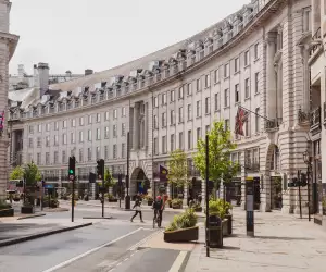 Restaurants on Regent Street, plus bars and cafés