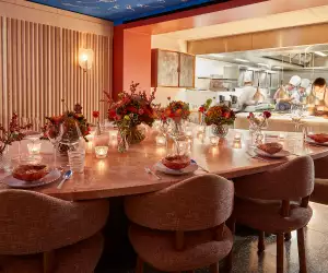 The chef's table at the connaught in Mayfair, London