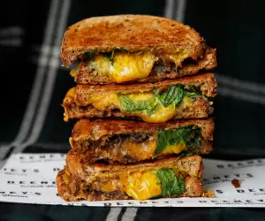 Cheese toastie from Deeney's