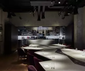 The dining room at Amethyst