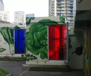 One of Crate to Plate's urban farms