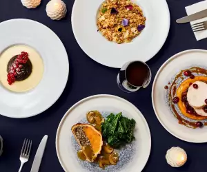 Christmas feasting at Harvey NIchols