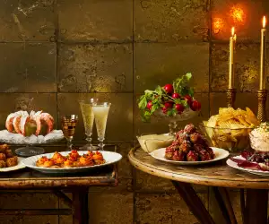 A beautiful display of hors d'oeuvres