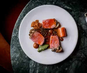 West African-inspired beef at Shakara