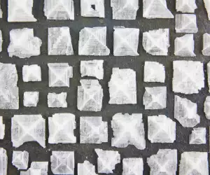 The perfect pyramids of Maldon Sea Salt