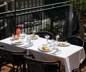 Fifth Floor Terrace at Harvey Nichols