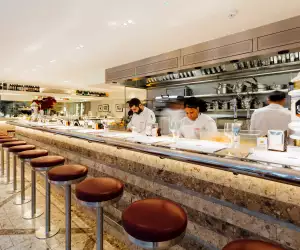 The counter at Barrafina Dean Street