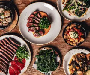 Dishes at Camino King's Cross