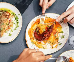 Dishes at Camino Shoreditch